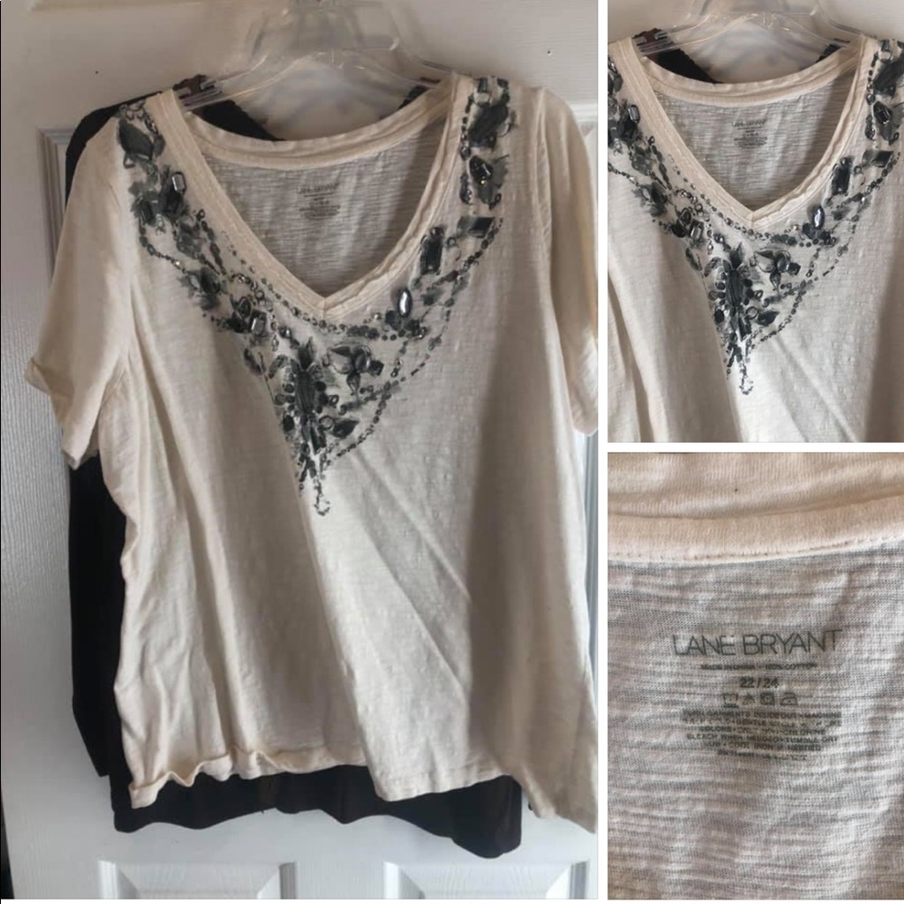 Lane Bryant rhinestone top
